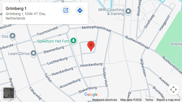 Locatie van 4 Feet Pedicure op de kaart: Grimberg 1 in Oss